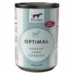 OPTIFOOD Patee Pour Chien Optimal Agneau 400g