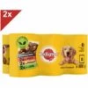 PEDIGREE 12 Boîtes En Sauce 3 Variétés Pâtée Pour Chien 400g (2x6) -Alimentation pour chien Soldes 56374251 1
