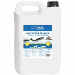 UKAL Huile De Foie De Morue à 50% - 5L -Alimentation pour chien Soldes 57137776 2