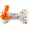 EINEMGELD Jouet De Os Grinçant Pour Chien, Jouet De Gâteau à Mâcher En Peluche Pour Animal De Compagnie, Cadeau D'anniversaire Mignon Dessert En Peluche Pour Chien Chat - Bone -Alimentation pour chien Soldes 59333542 1