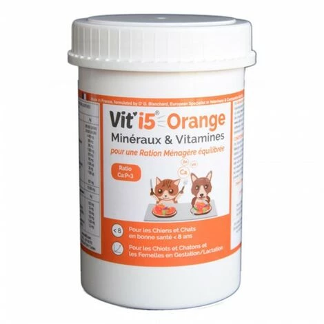 OSALIA Complément Vit'I5 Orange Pour Chien Et Chat 3 OSALIA Complément Vit'I5 Orange Pour Chien Et Chat