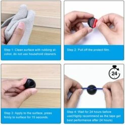 FVO Clips Câbles Durables, Rangements De Câbles Et Serre-câbles, Maintient Et Cache-câbles De Bureau, Organiseur Et Gestion De Câbles De Recharge Pour TV Ordinateur PC Portable Maison Et Bureau, 10 Pcs 9 FVO Clips Câbles Durables, Rangements De Câbles Et Serre-câbles, Maintient Et Cache-câbles De Bureau, Organiseur Et Gestion De Câbles De Recharge Pour TV Ordinateur PC Portable Maison Et Bureau, 10 Pcs -Alimentation pour chien Soldes 67000045 3