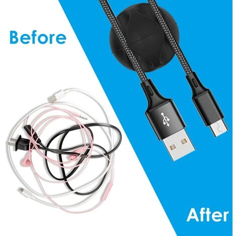 FVO Clips Câbles Durables, Rangements De Câbles Et Serre-câbles, Maintient Et Cache-câbles De Bureau, Organiseur Et Gestion De Câbles De Recharge Pour TV Ordinateur PC Portable Maison Et Bureau, 10 Pcs 7 FVO Clips Câbles Durables, Rangements De Câbles Et Serre-câbles, Maintient Et Cache-câbles De Bureau, Organiseur Et Gestion De Câbles De Recharge Pour TV Ordinateur PC Portable Maison Et Bureau, 10 Pcs – Image 5