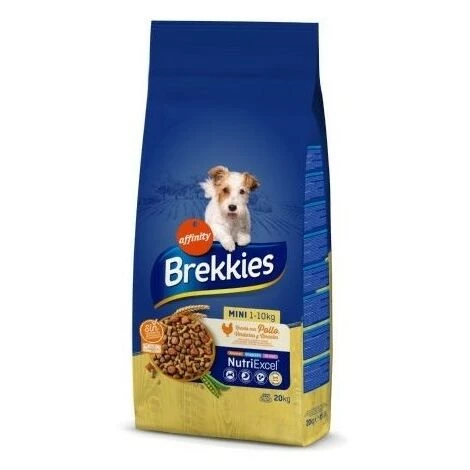 AFFINITY Nourriture Pour Chiens Taille Mini BREKKIES Poulet 20 Kg 3 AFFINITY Nourriture Pour Chiens Taille Mini BREKKIES Poulet 20 Kg
