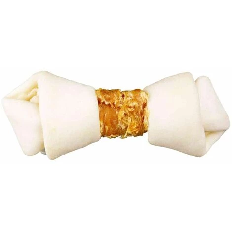 TRIXIE Denta Fun Knotted Chicken Chewing Bones, 11 Cm, 2 Pcs/70 G 3 TRIXIE Denta Fun Knotted Chicken Chewing Bones, 11 Cm, 2 Pcs/70 G
