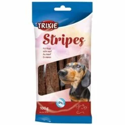 TRIXIE Stripes, Au Boeuf, 10 Pcs/100 G