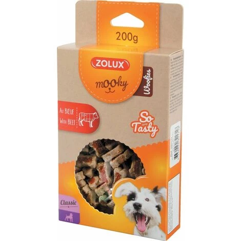 ZOLUX Mooky Clas Woofies Boeuf 200g 4 ZOLUX Mooky Clas Woofies Boeuf 200g – Image 2