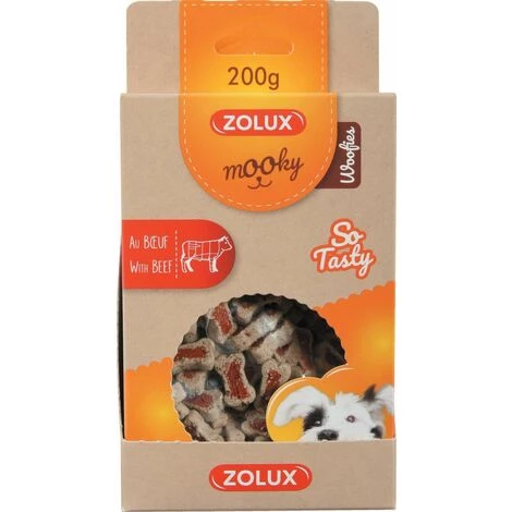 ZOLUX Mooky Clas Woofies Boeuf 200g 5 ZOLUX Mooky Clas Woofies Boeuf 200g – Image 3
