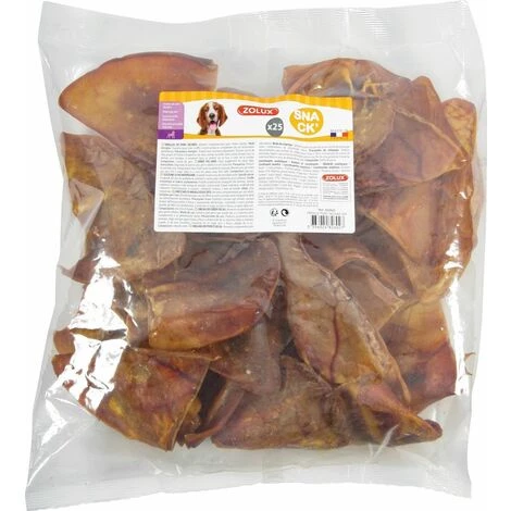 ZOLUX Oreille Porc Sechee X25 3 ZOLUX Oreille Porc Sechee X25