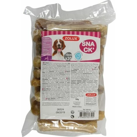 ZOLUX Os Presse Vrac 10cm X20 3 ZOLUX Os Presse Vrac 10cm X20