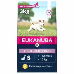 Croquettes Eukanuba Junior Petites Races Sac 3 Kg