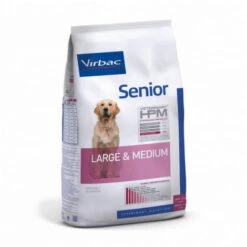 Croquettes Virbac Senior Large & Medium Pour Chien Sac 3 Kg