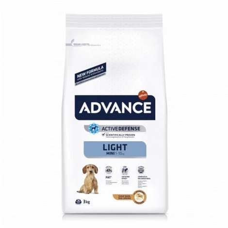 Croquettes Advance Pour Chiens Mini Light Sac 3 Kg 3 Croquettes Advance Pour Chiens Mini Light Sac 3 Kg