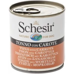 Pâtée Pour Chien Schesir En Gelée - Boîte 285 G Thon Avec Carottes