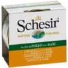 Pâtée Pour Chien Schesir En Gelée - Boîte 150 G Filets De Poulet Avec Aloès -Alimentation pour chien Soldes 8898578 1