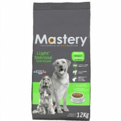 Croquettes Mastery Light Pour Chien Adulte Stérilisé Sac 12 Kg