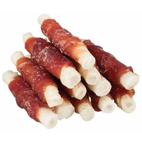 TRIXIE Denta Fun Mini Duck Chewing Rolls, 6 Cm, 120 G 3 TRIXIE Denta Fun Mini Duck Chewing Rolls, 6 Cm, 120 G