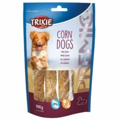TRIXIE Premio Corn Dogs, Au Canard, 4 Pcs/100 G