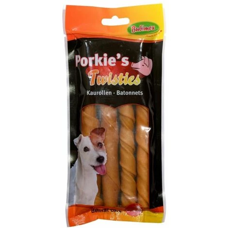 BUBIMEX Porkies Twisties 15cm X4 3 BUBIMEX Porkies Twisties 15cm X4